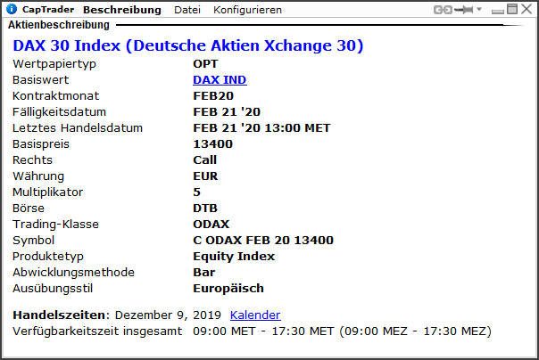 CapTrader_Optionen