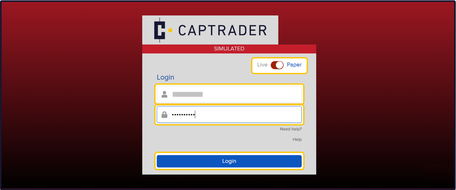 How do I change the amount in my paper trading account? - CapTrader ...