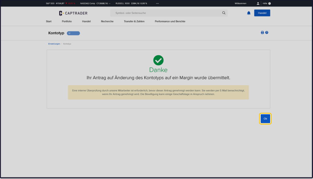 change captrader account type.5