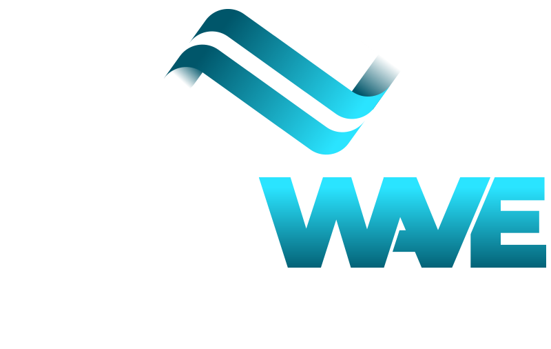Logo für JayWave Trading und CapTrader mit fettem, blauem Text und einem nach oben zeigenden Pfeil, der Wachstum oder Fortschritt symbolisiert - ideal für jeden Online-Broker oder Chartsekte-Fan.